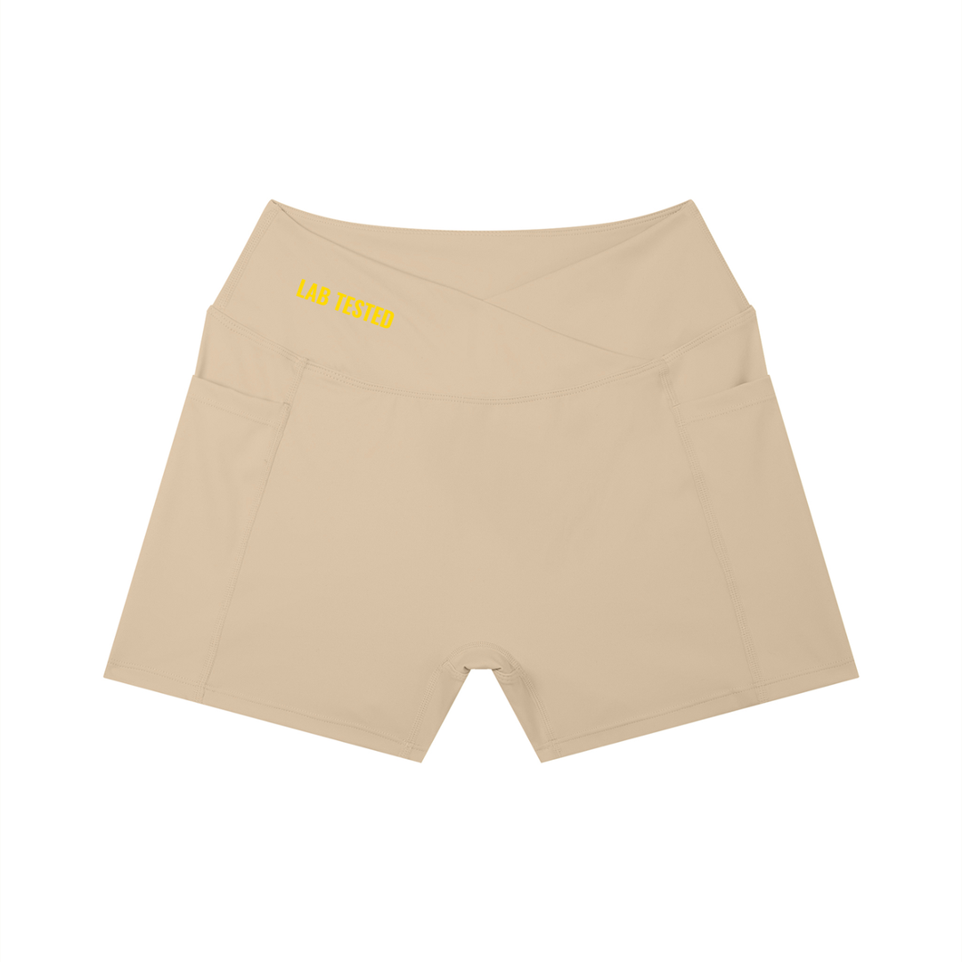 LABORATORY Women’s Pocket Yoga Shorts Purple