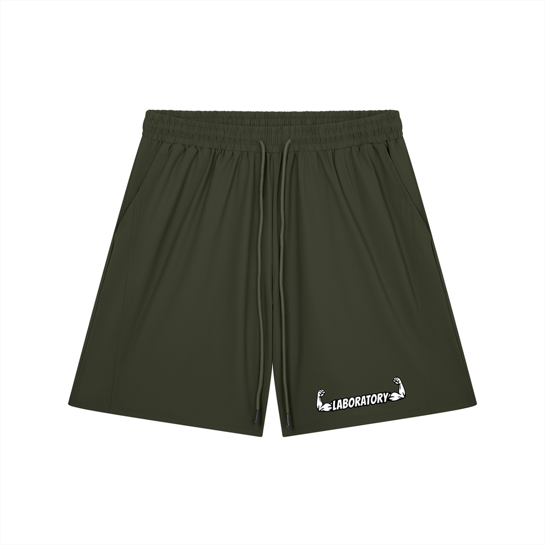 LABORATORY Men’s Drawstring logo Shorts