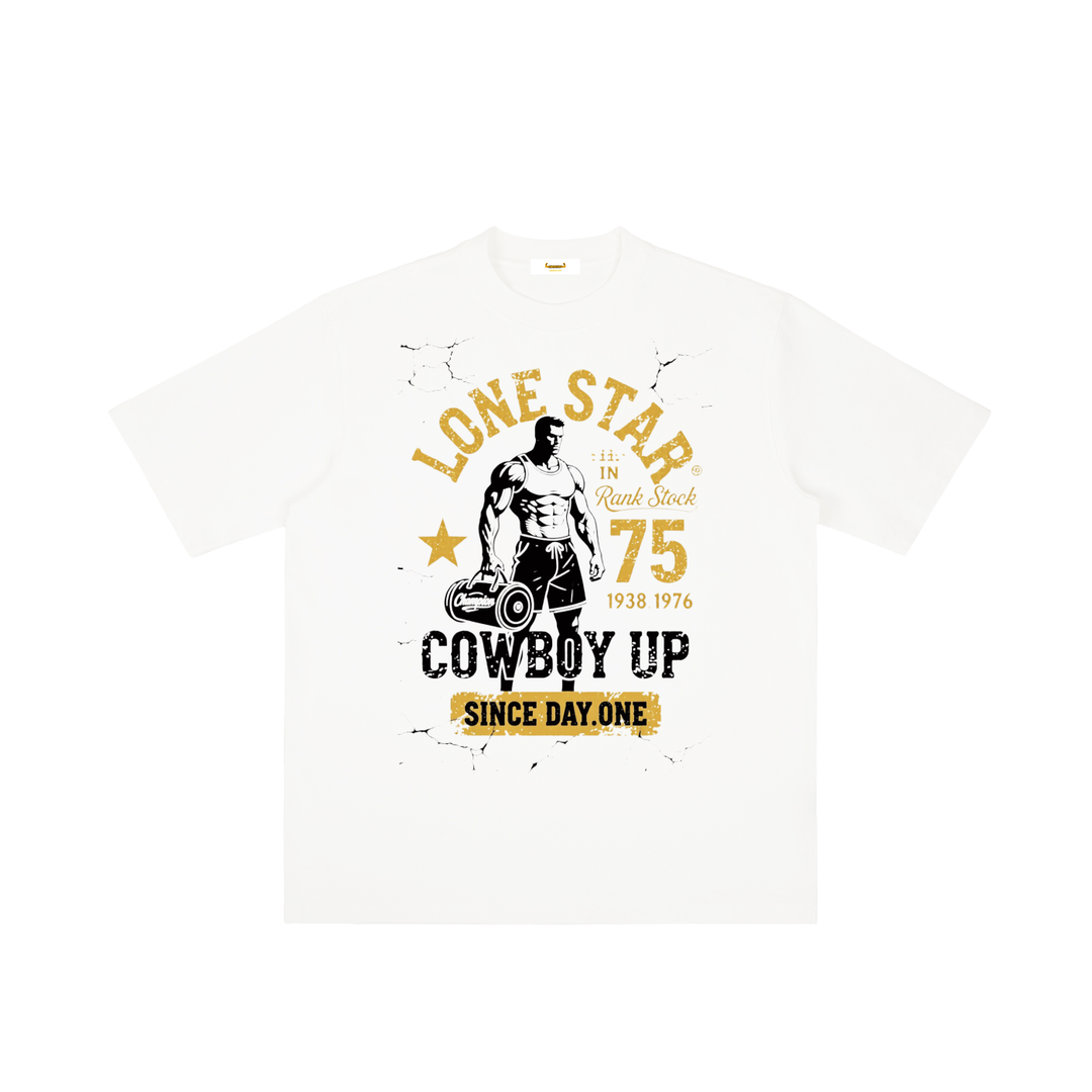 Laboratory Vintage Drop Shoulder T-shirt - Lone Star