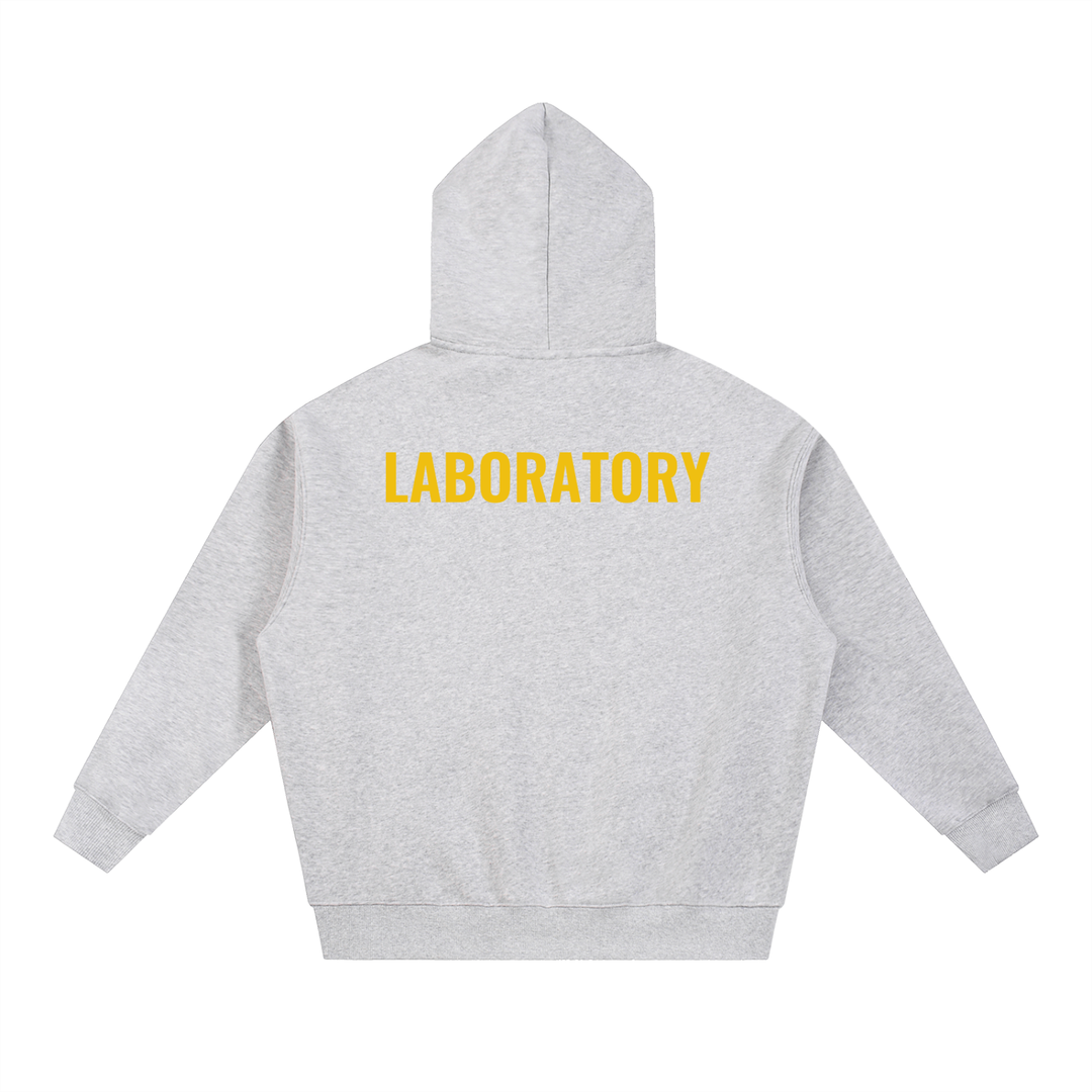 LABORATORY - Essential Oversized Fleece Boxy Hoodie ( Classic )