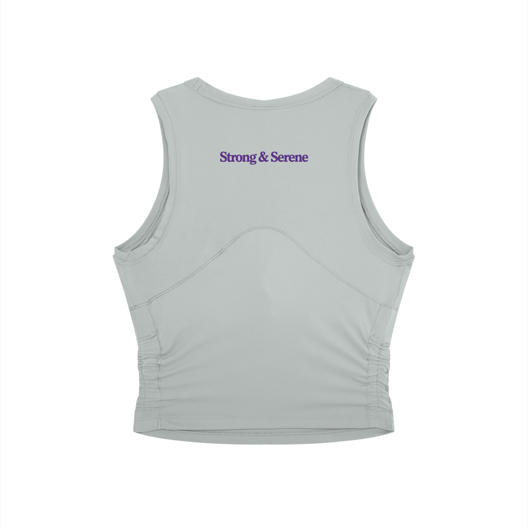 Laboratory Women’s Crewneck Yoga Tank Top - Lavender