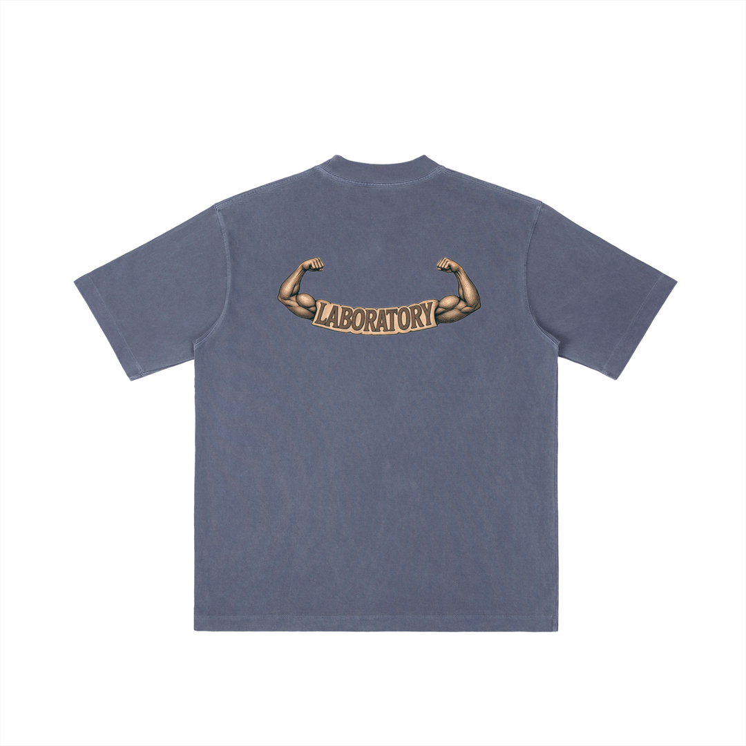 LABORATORY - Vintage Wash Drop Shoulder T-shirt PBYL