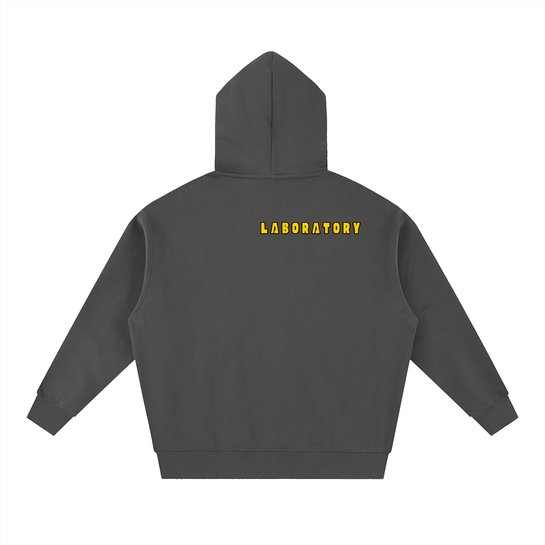 LABORATORY - Essential Oversized Fleece Boxy Hoodie
