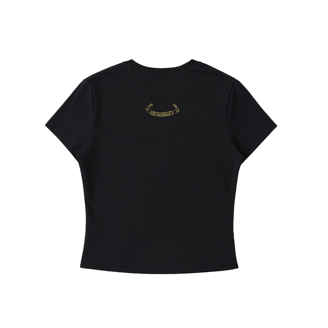 LABORATORY WMS - Essential Bodycon Crewneck T-Shirt