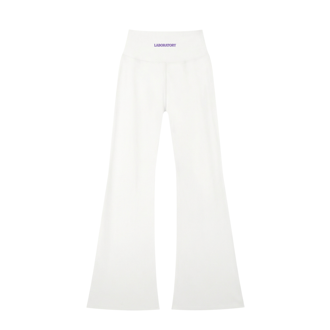 Laboratory Women's High Waisted Flare Leggings - Yoga Club