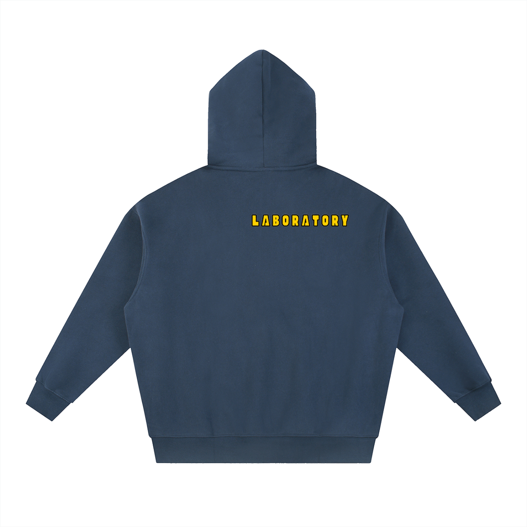 LABORATORY - Essential Oversized Fleece Boxy Hoodie