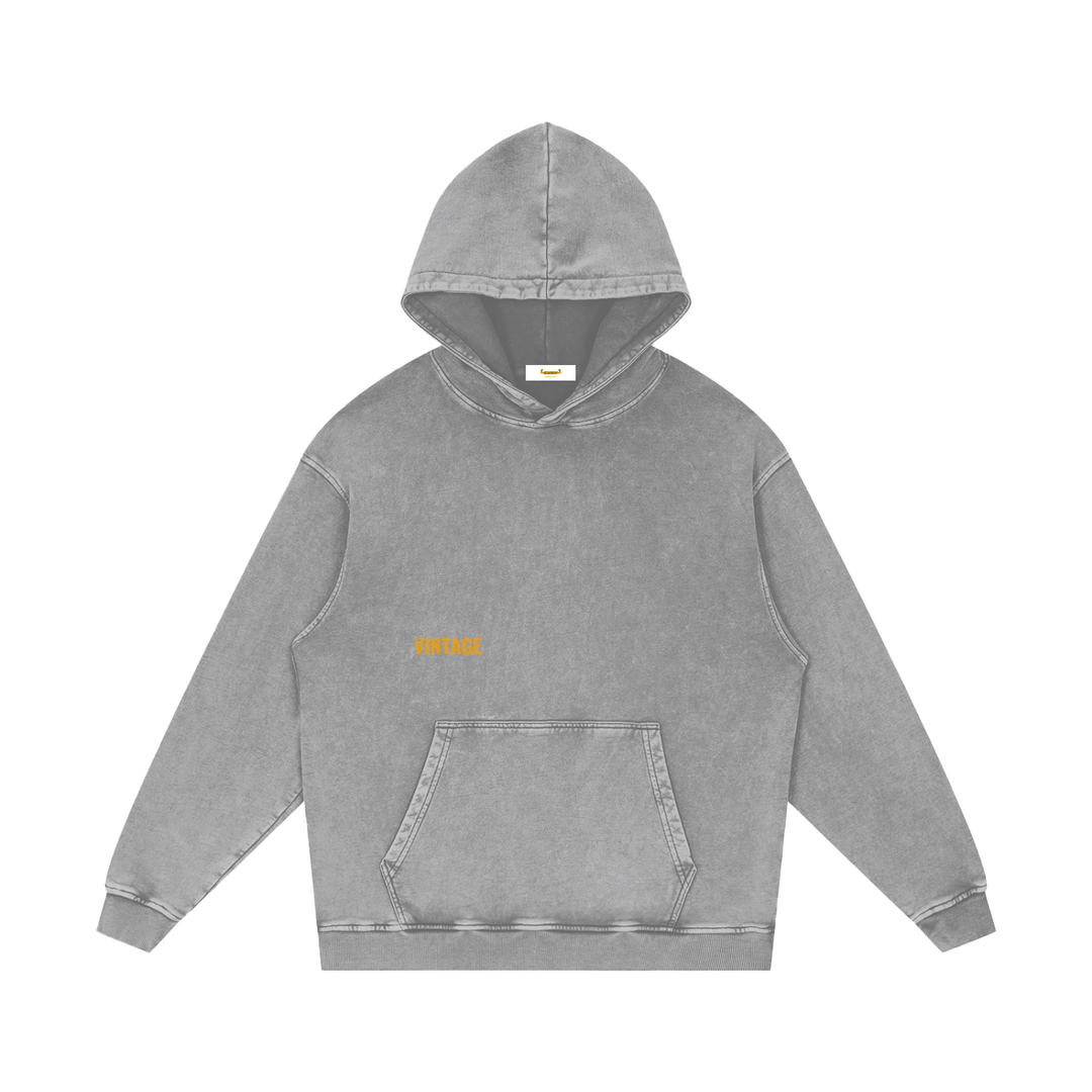 Laboratory Vintage Loose Cotton Hoodie