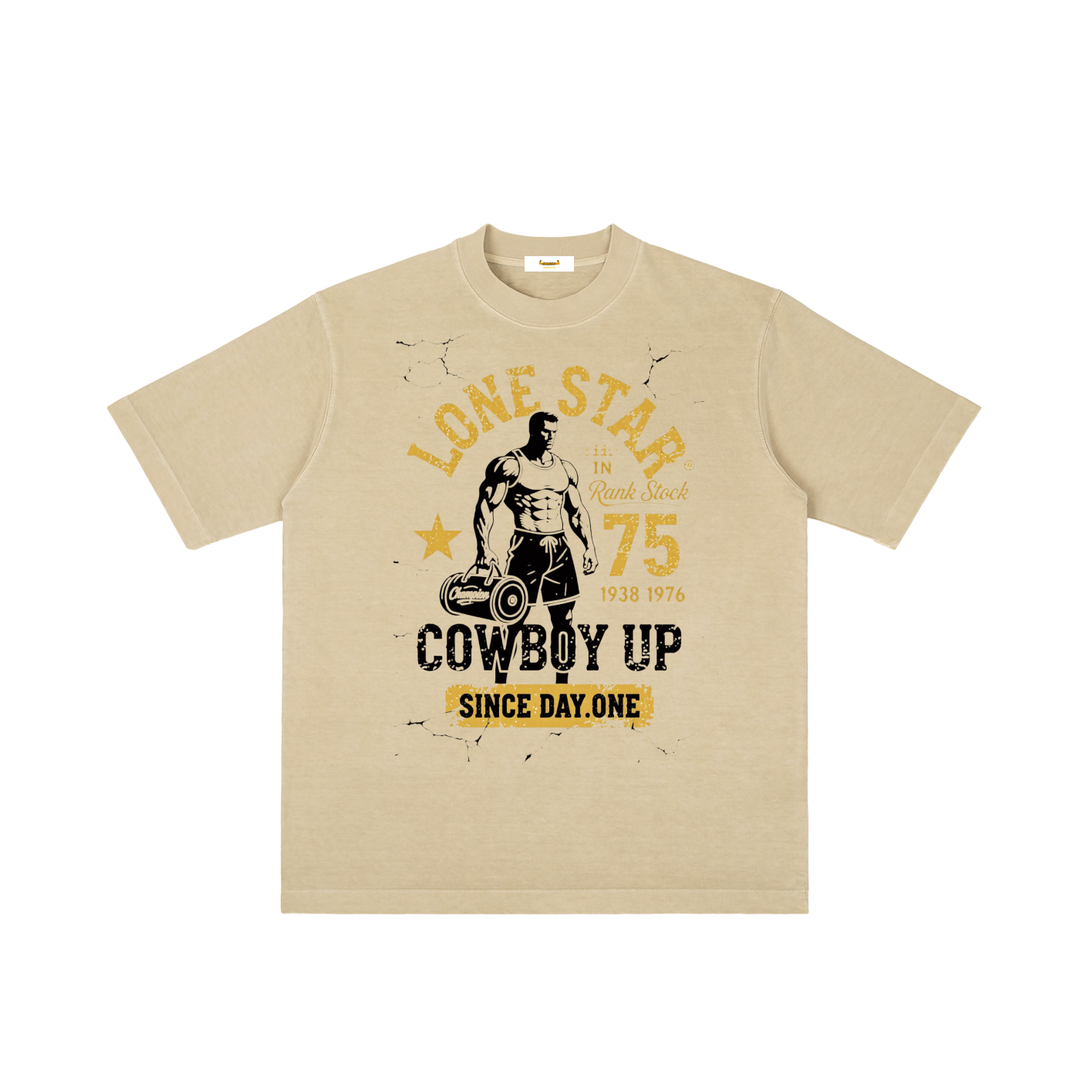 Laboratory Vintage Drop Shoulder T-shirt - Lone Star