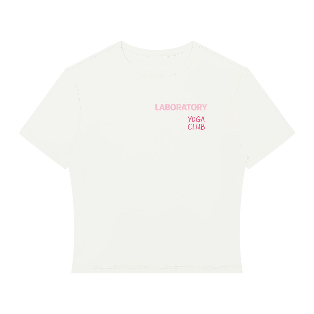 Laboratory Women’s Crop T-Shirt - Yoga Club
