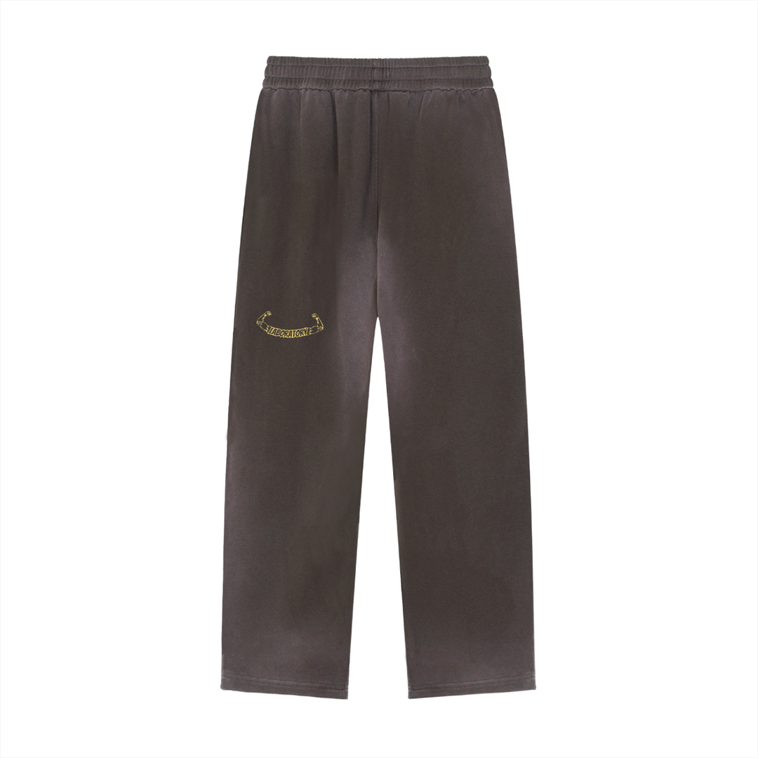 LABORATORY Classic Sun Fade Raw Edge - Straight Leg Sweatpants