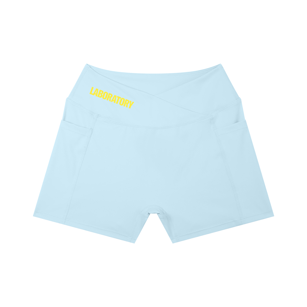 LABORATORY Women’s Pocket Yoga Shorts - GLD