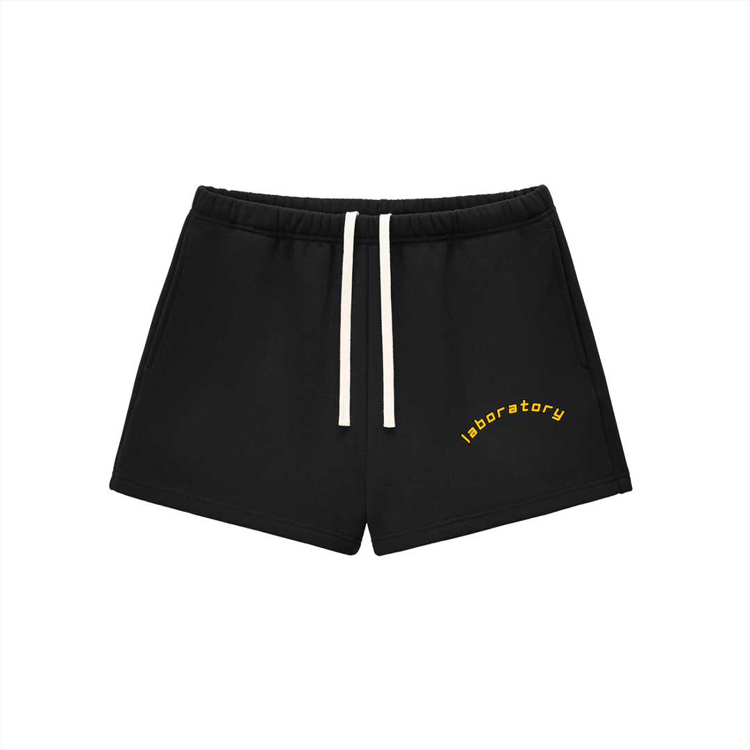 LABORATORY - Essential Fleece Drawstring Sweatshorts