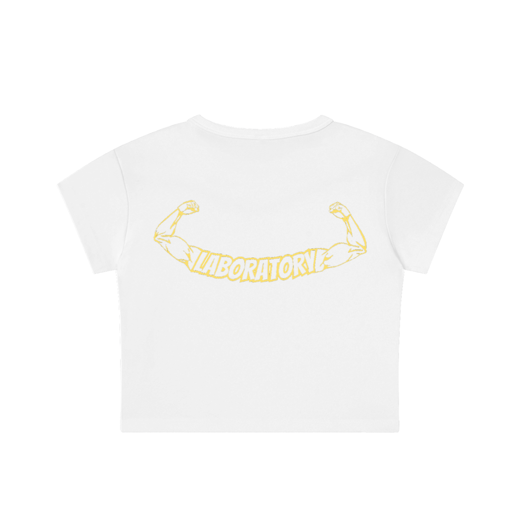 LABORATORY CLASSIC - Snow Washed Crop Top
