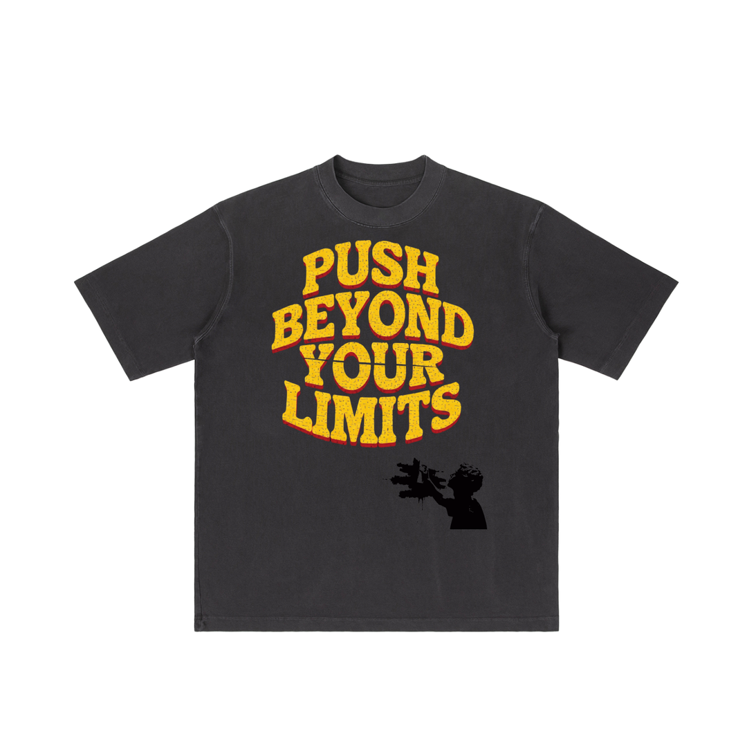 LABORATORY - Vintage Wash Drop Shoulder T-shirt PBYL