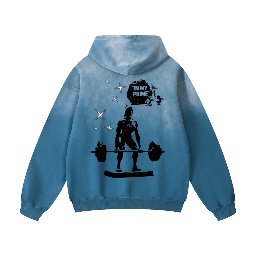 LABORATORY WMS  Sun fade Oversized Hoodie - "IMP"