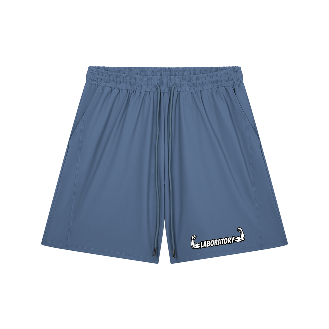 LABORATORY Men’s Drawstring logo Shorts