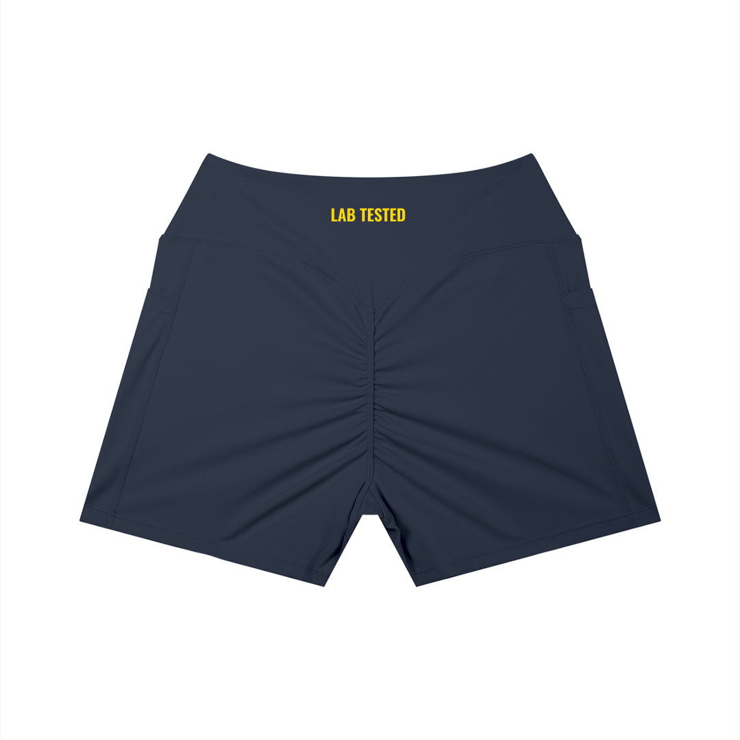 LABORATORY Women’s Pocket Yoga Shorts - GLD