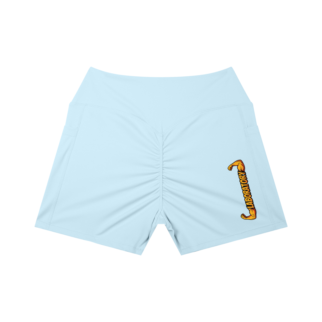 LABORATORY Women’s Pocket Yoga Shorts GLD