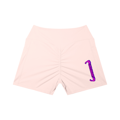 LABORATORY Women’s Pocket Yoga Shorts Purple