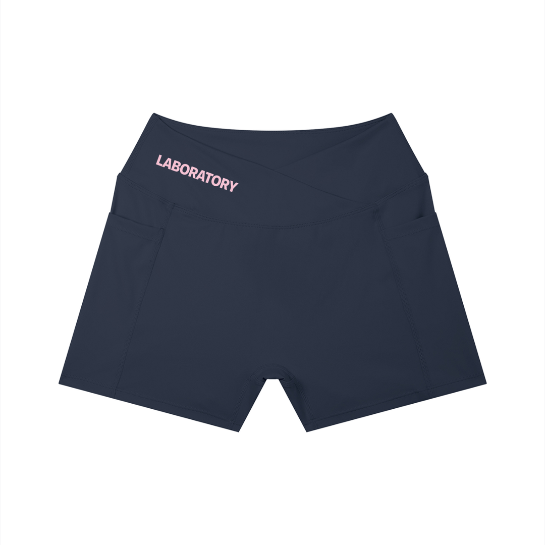 LABORATORY Women’s Pocket Yoga Shorts - PNK