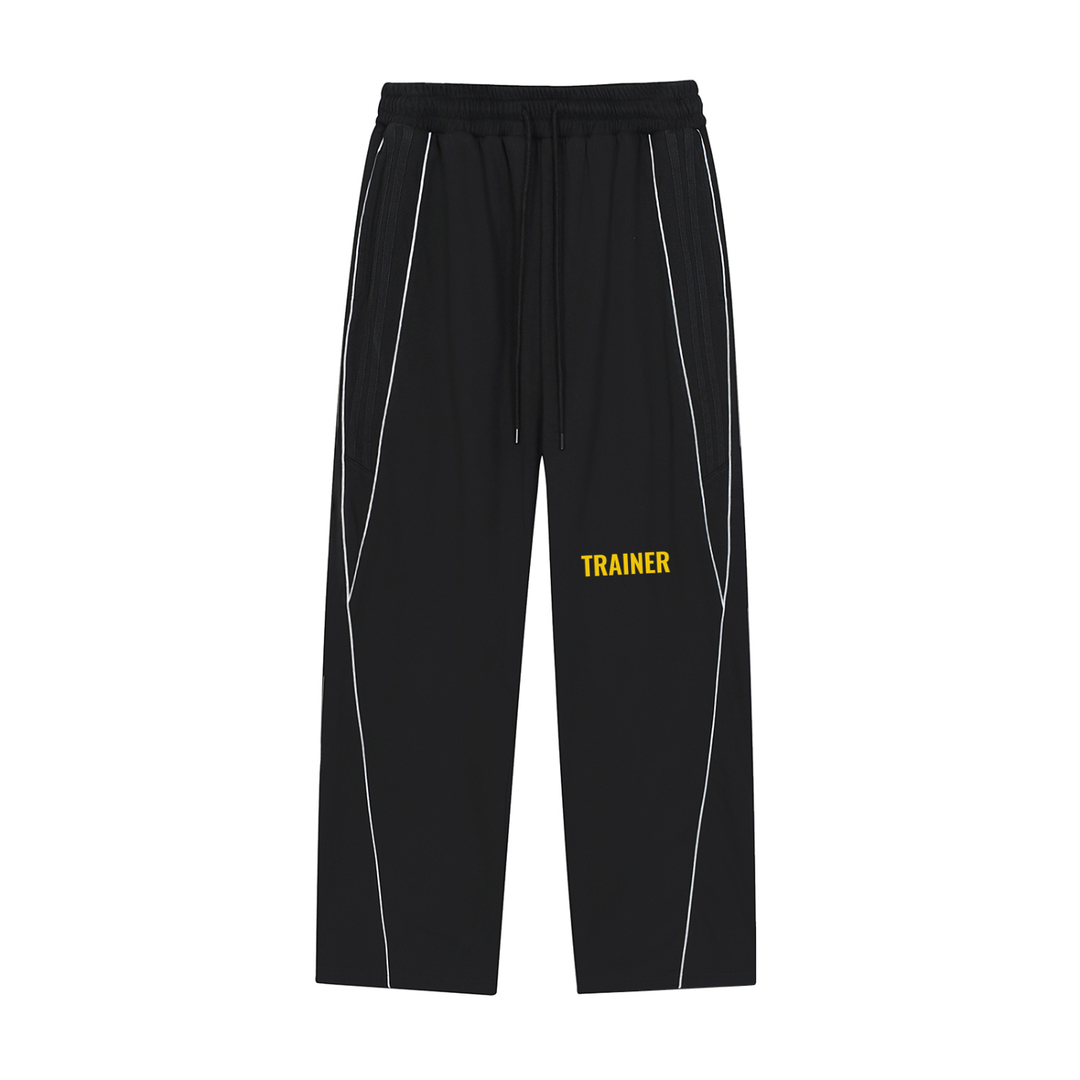 LABORATORY Trainer - Reflection Striped Straight-Leg Sweatpants