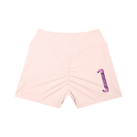 LABORATORY Women’s High Rise Pocket Yoga Shorts PNK