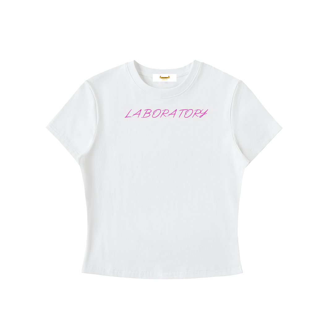 LABORATORY WMS - Essential Bodycon Crewneck T-Shirt