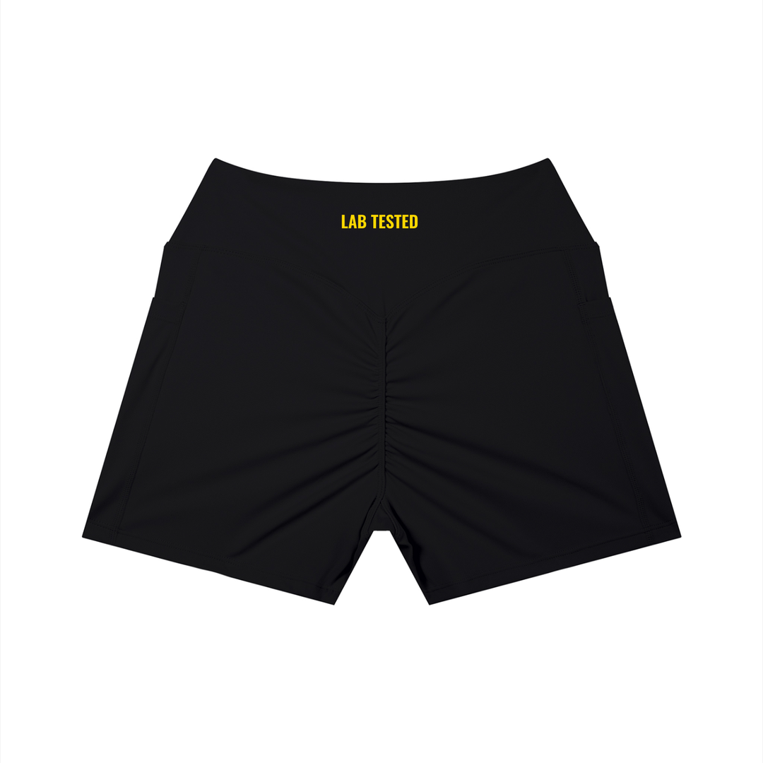 LABORATORY Women’s Pocket Yoga Shorts - GLD