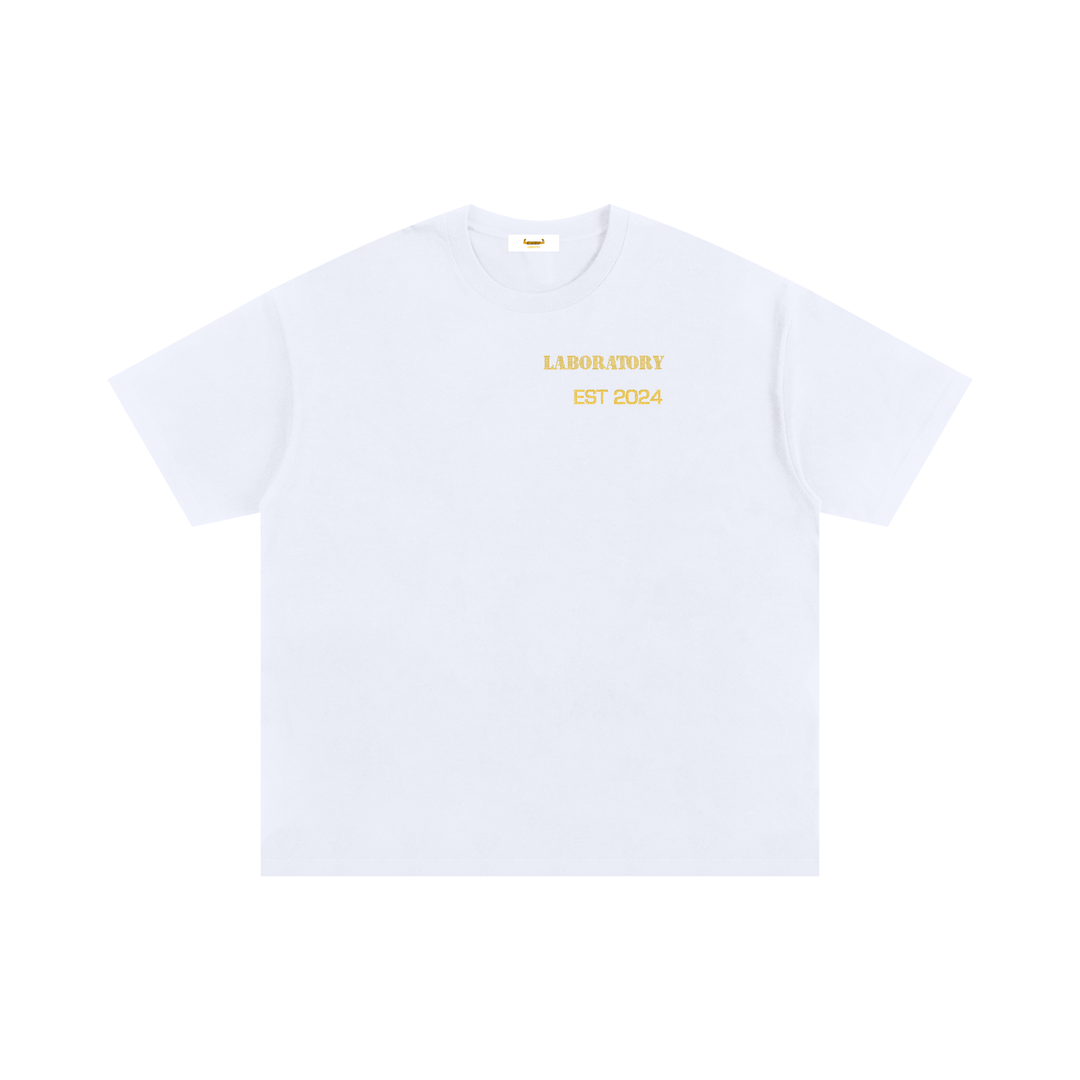 LABORATORY Oversized Shirt Embroidered