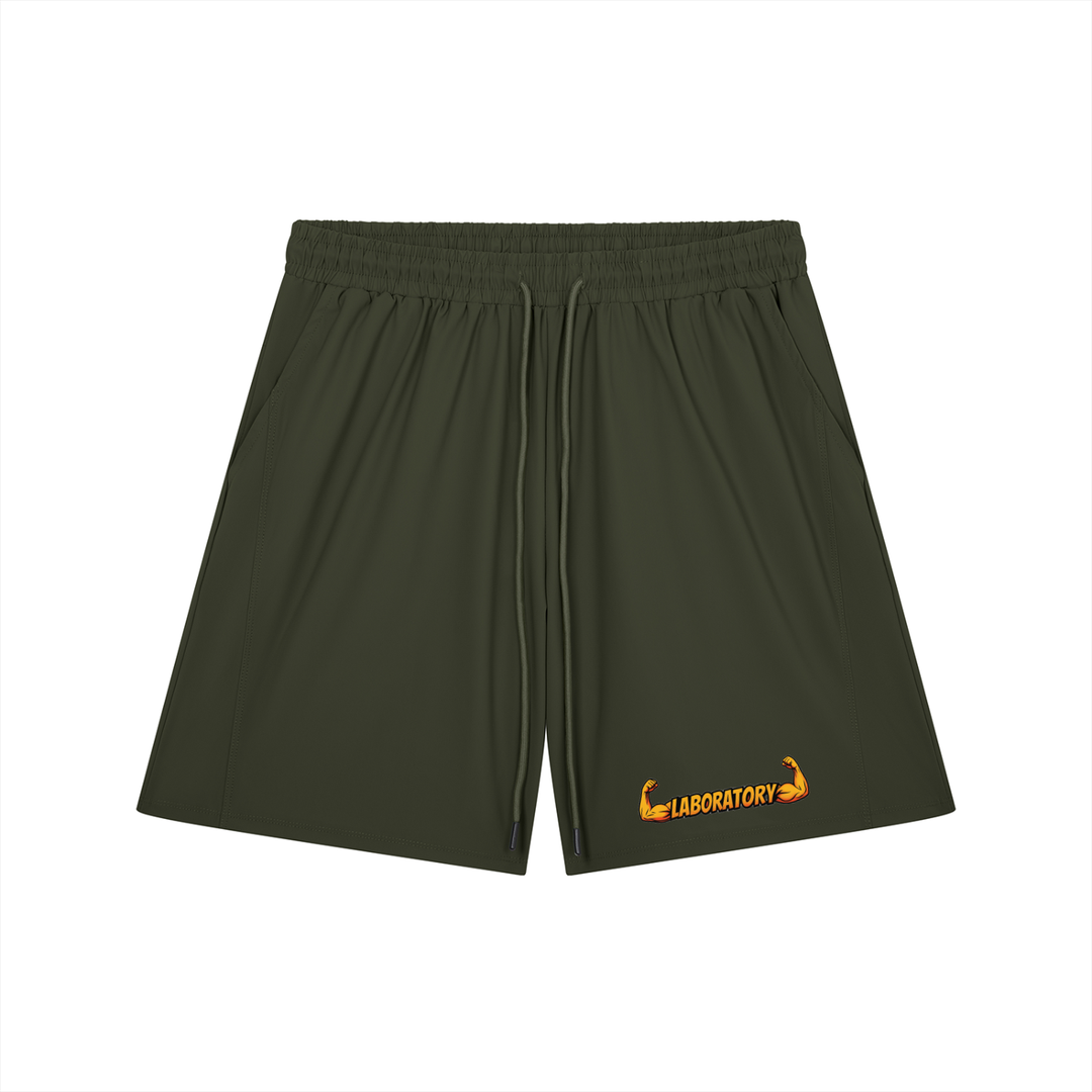 LABORATORY Men’s Drawstring logo Shorts