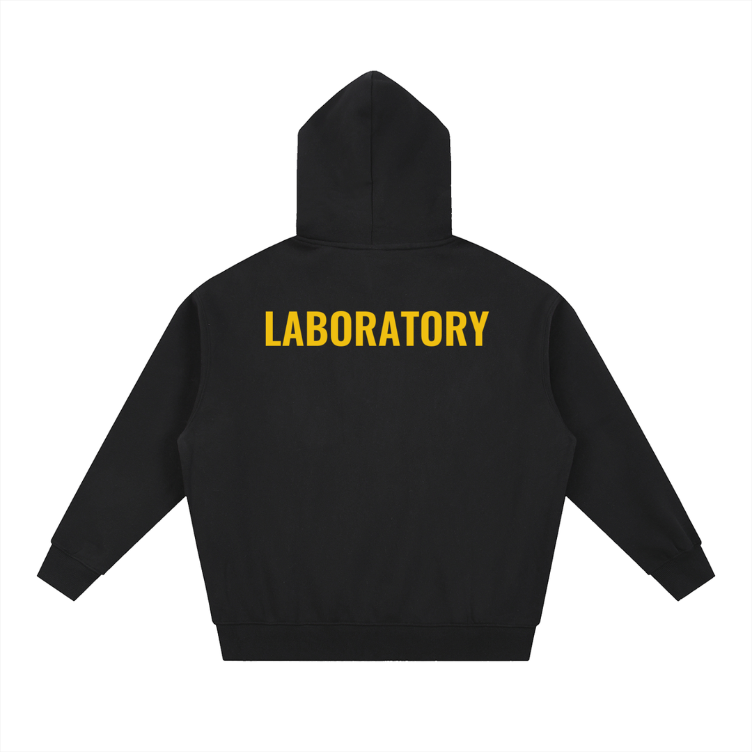 LABORATORY - Essential Oversized Fleece Boxy Hoodie ( Classic )