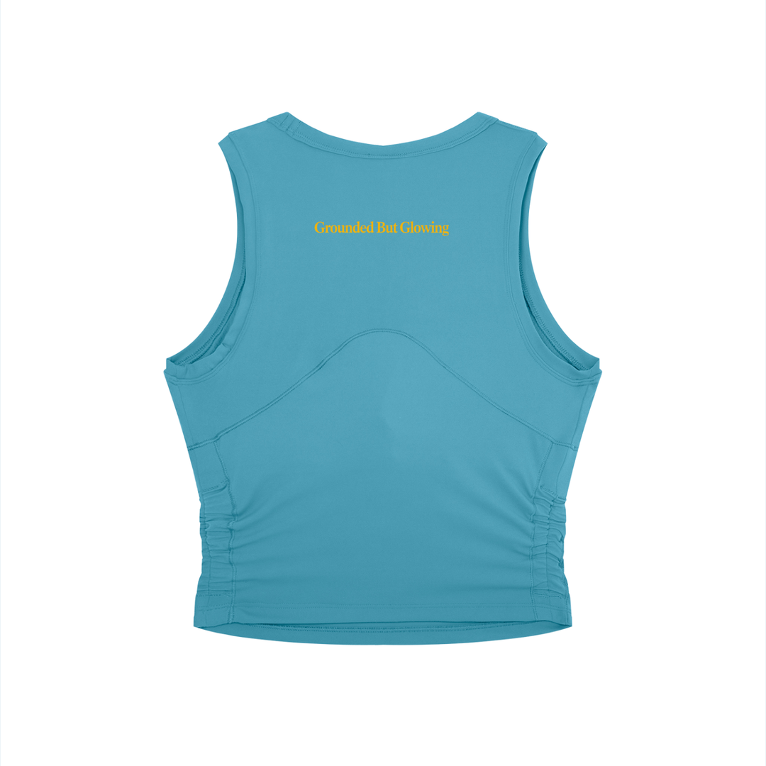 Women’s Crewneck Yoga Tank Top - GLD