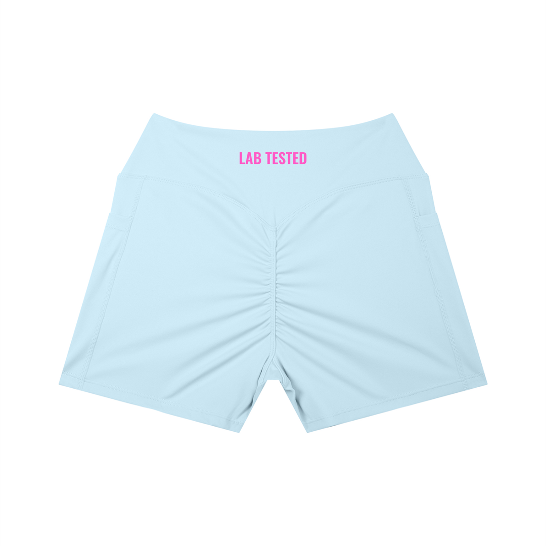 LABORATORY Women’s Pocket Yoga Shorts - PNK