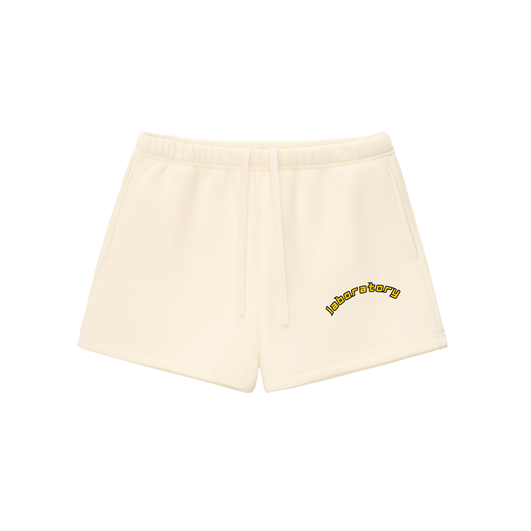LABORATORY - Essential Fleece Drawstring Sweatshorts