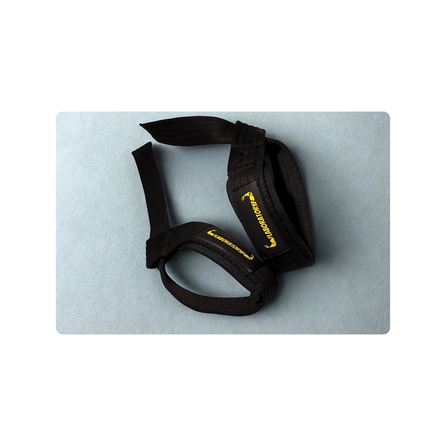 BLACK AND YELLOW LABORATORY HD LIFTING STRAP