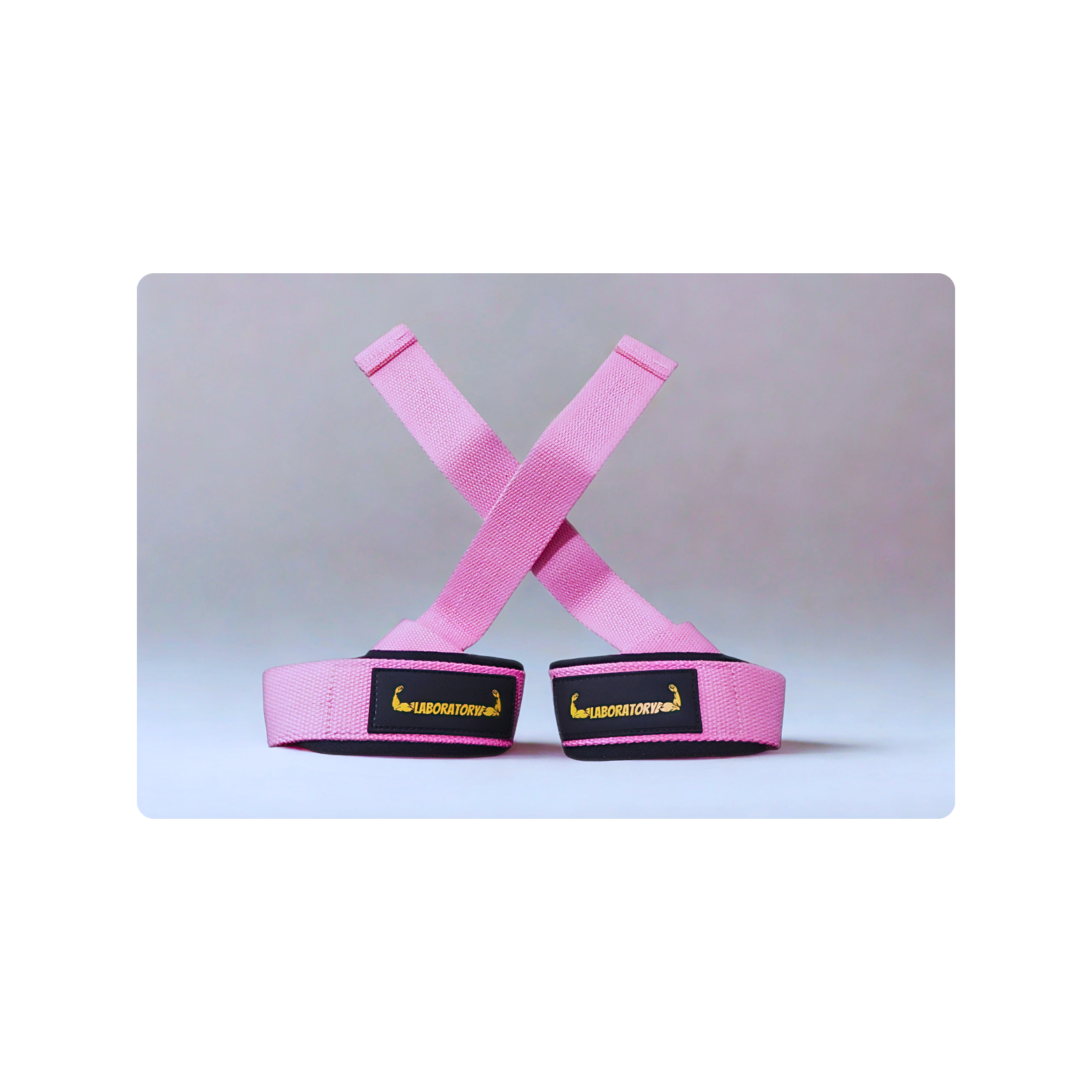 PINK LABORATORY LIFTING STRAPS