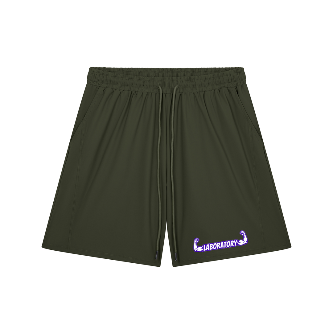 LABORATORY Men’s Drawstring logo Shorts