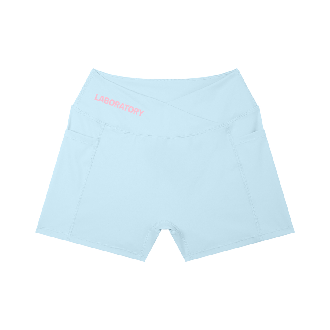 LABORATORY Women’s Pocket Yoga Shorts - PNK