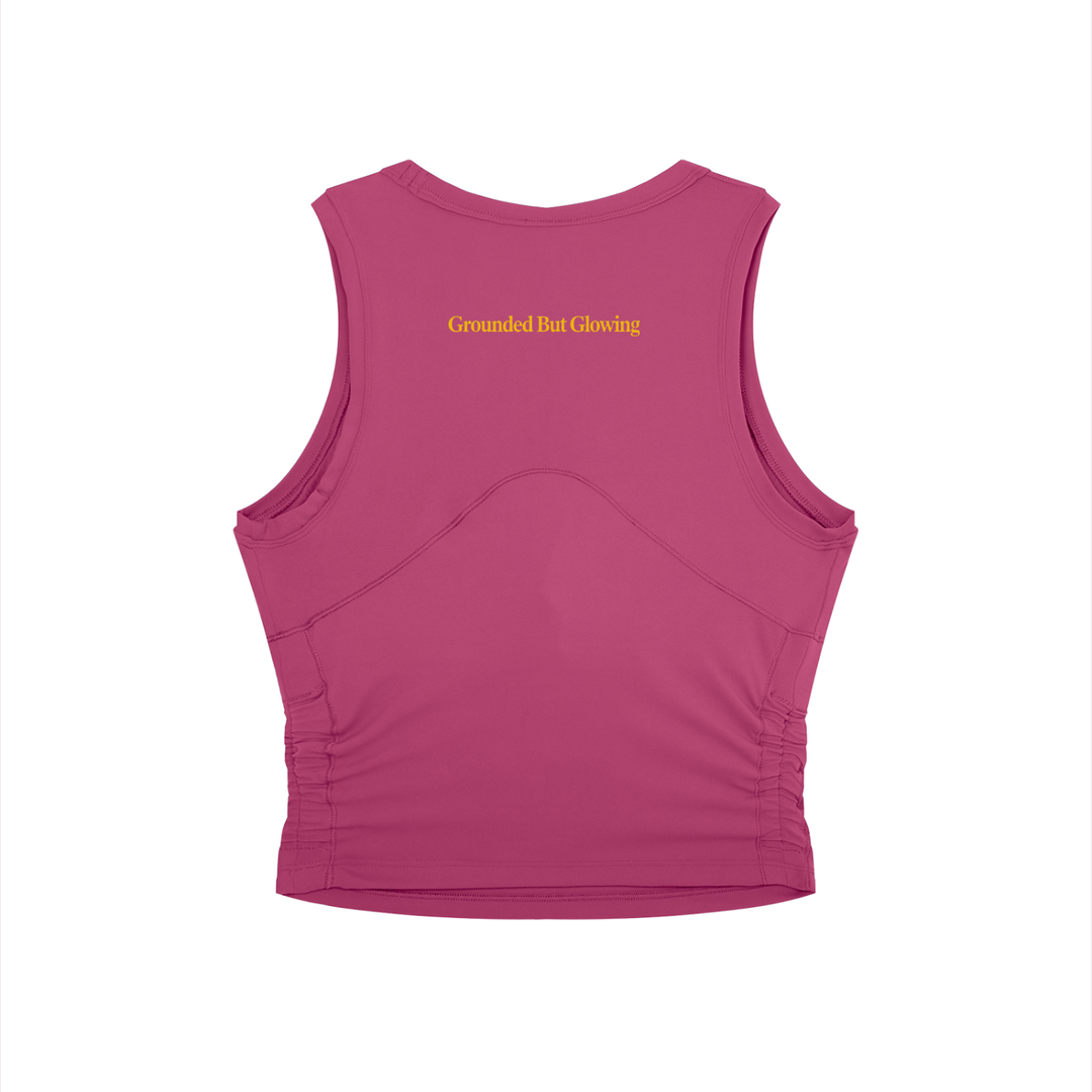 Women’s Crewneck Yoga Tank Top - GLD
