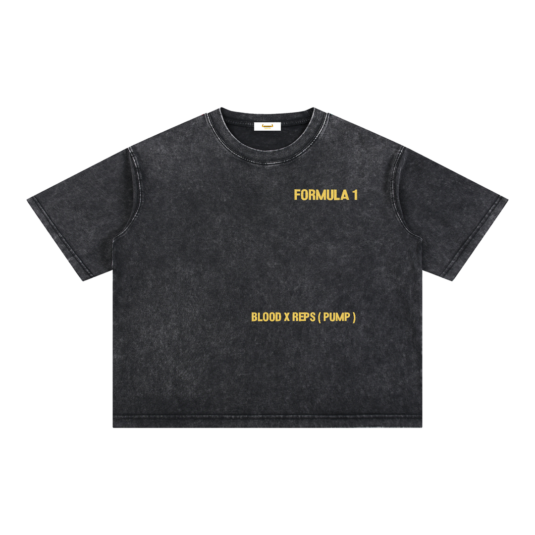 Laboratory Mineral Wash T-Shirt - Formula 1