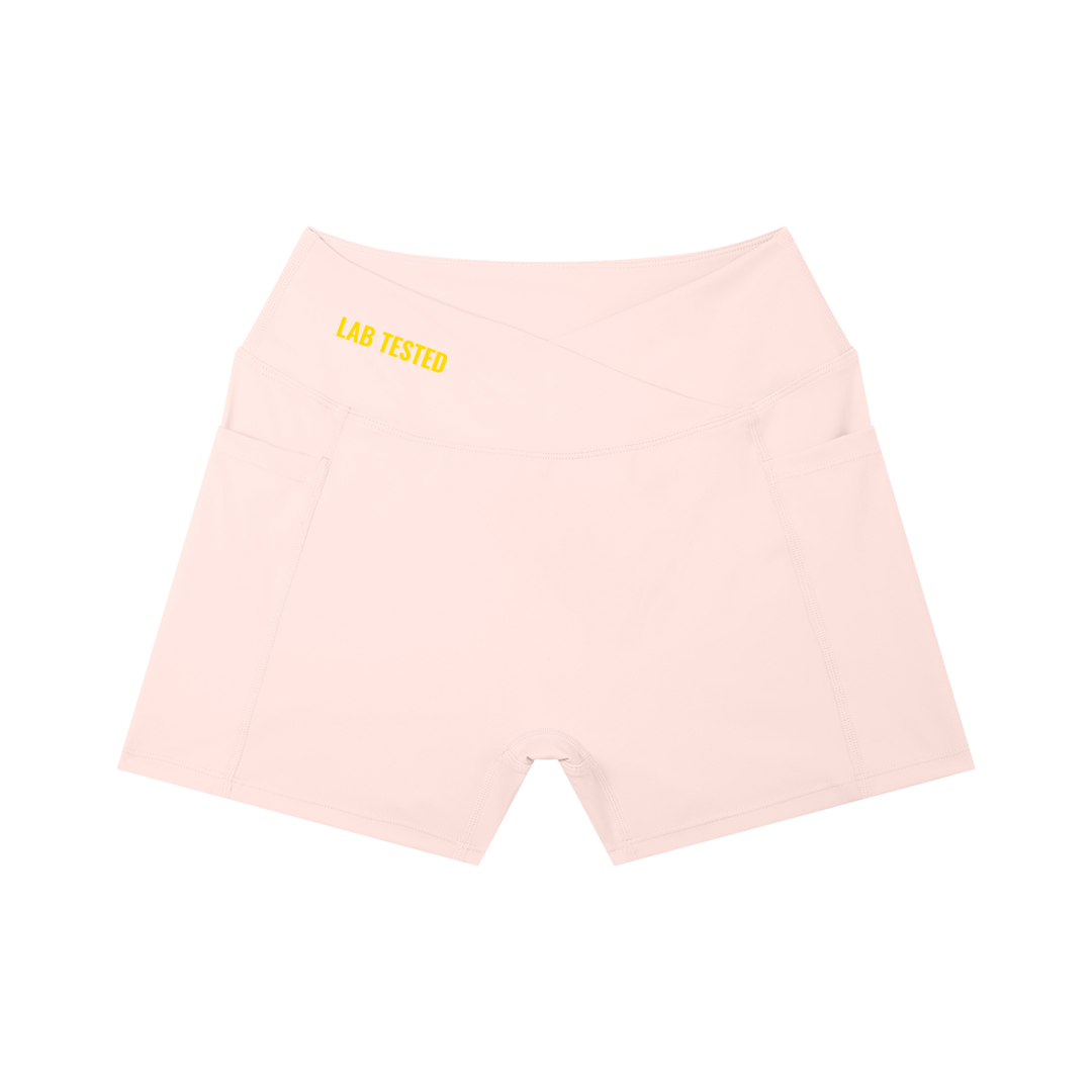 LABORATORY Women’s Pocket Yoga Shorts Purple