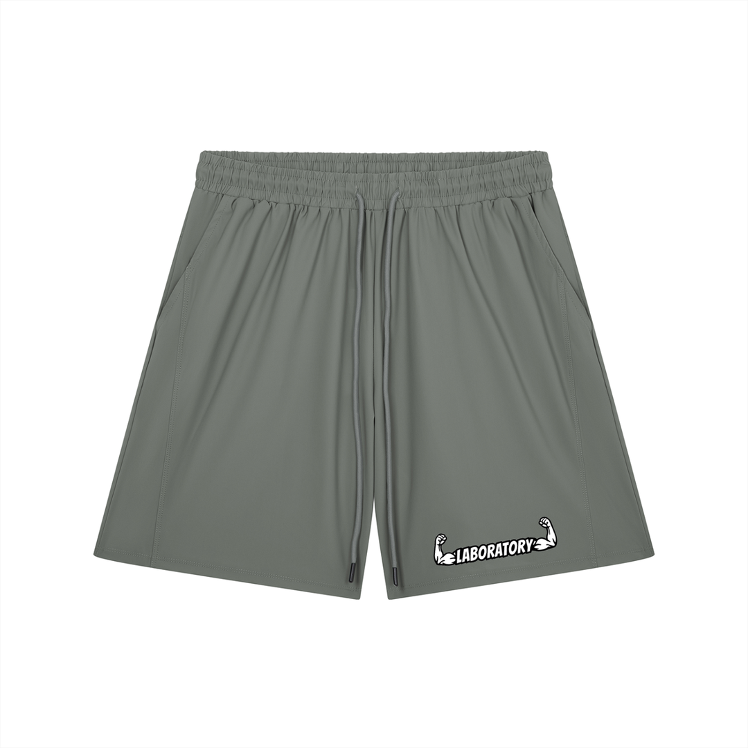 LABORATORY Men’s Drawstring logo Shorts