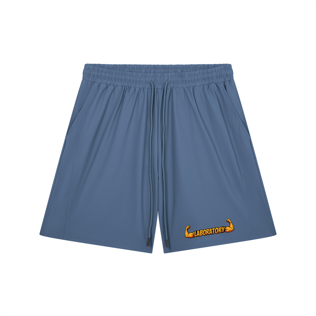 LABORATORY Men’s Drawstring logo Shorts