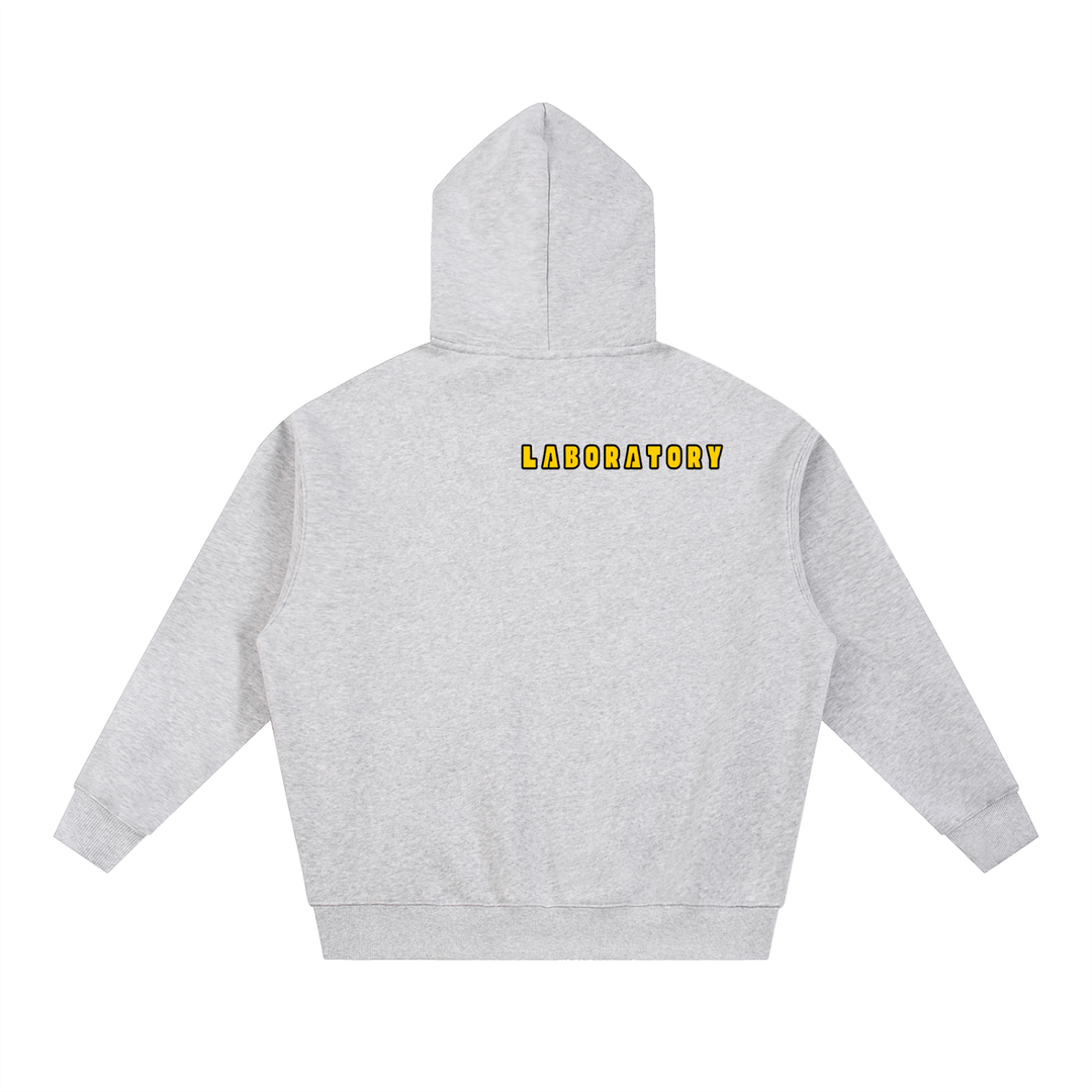 LABORATORY - Essential Oversized Fleece Boxy Hoodie