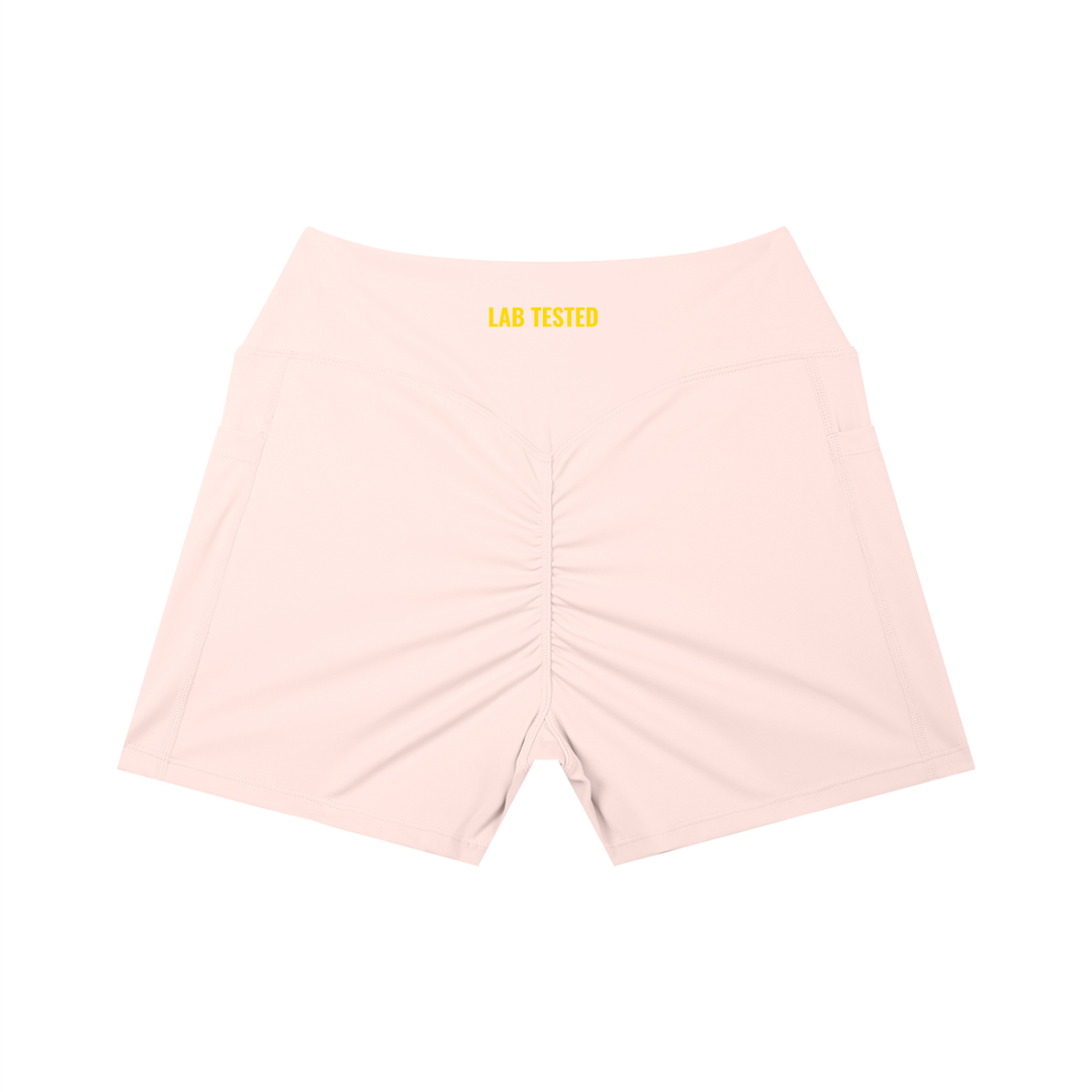 LABORATORY Women’s Pocket Yoga Shorts - GLD