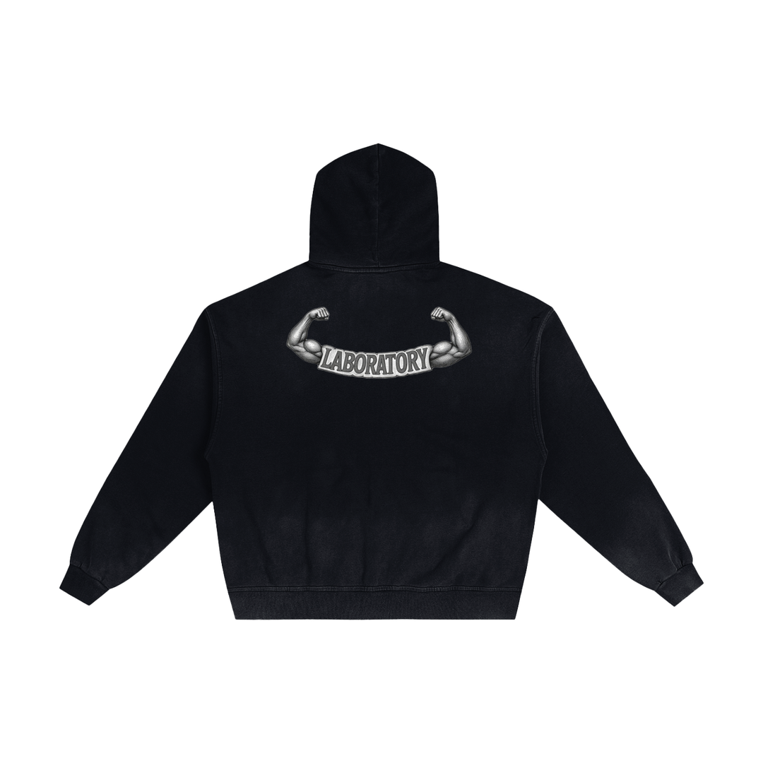 Laboratory Vintage Rodeo Zip Hoodie - Metallic