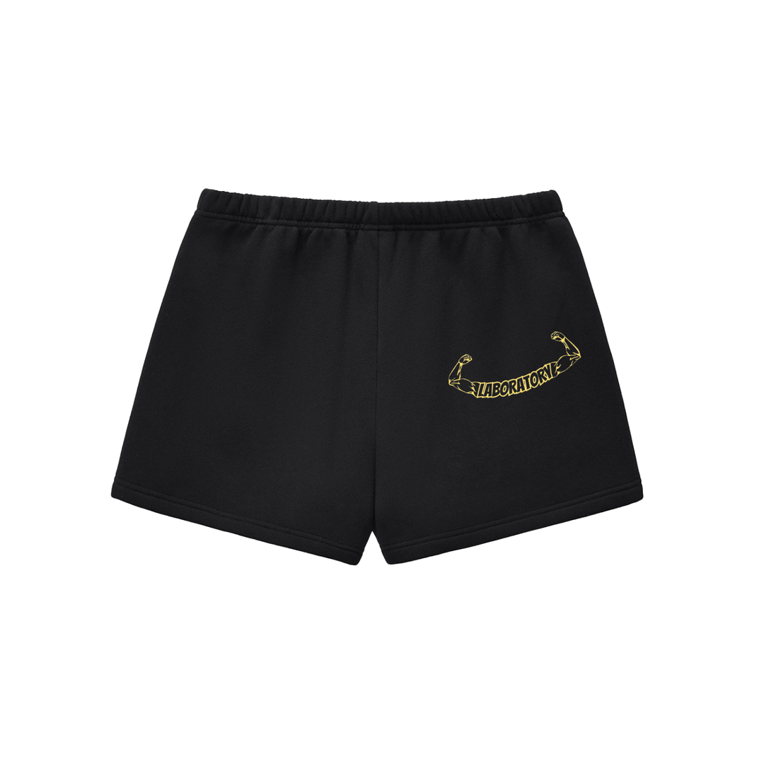 LABORATORY - Essential Fleece Drawstring Sweatshorts