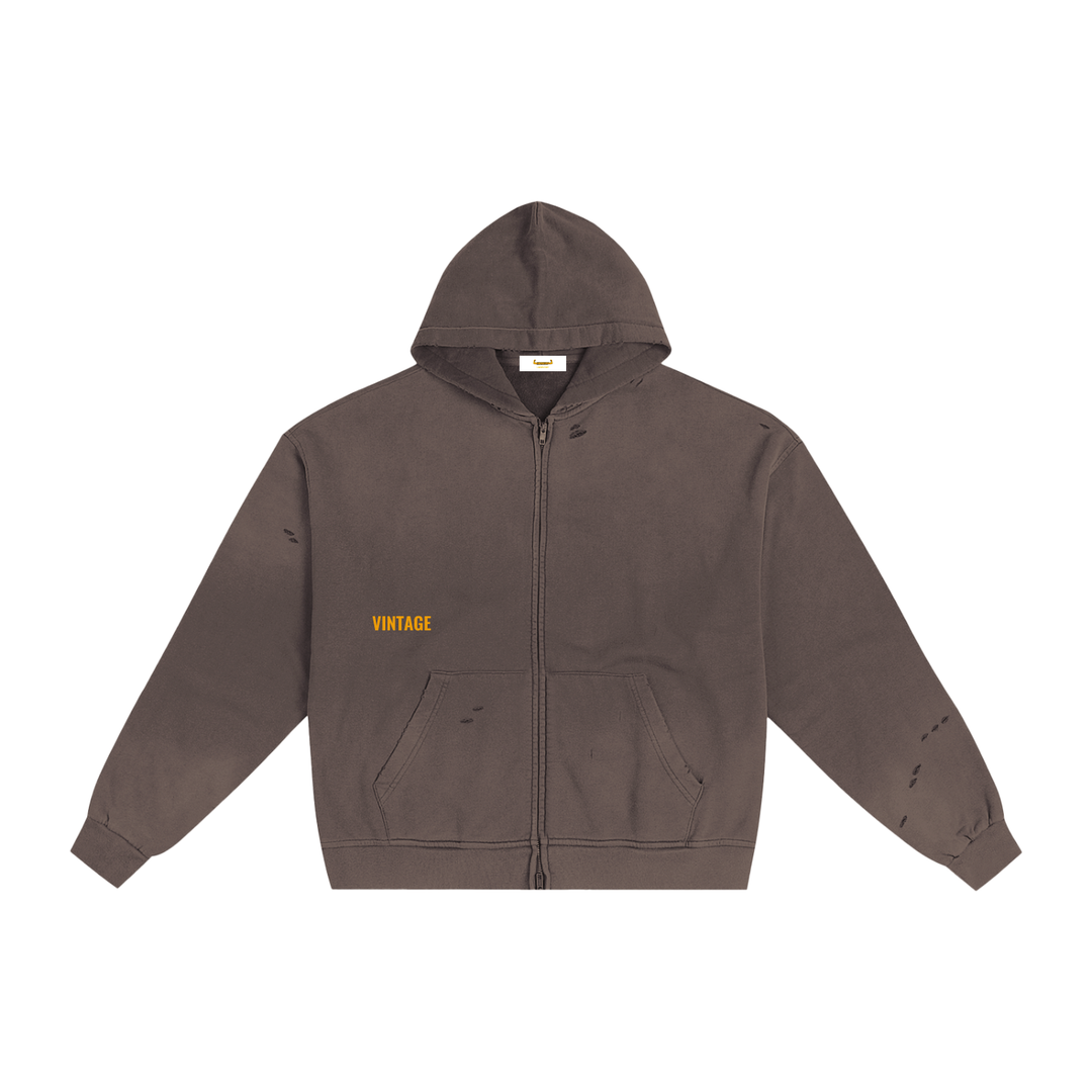 Laboratory Vintage Rodeo Zip Hoodie