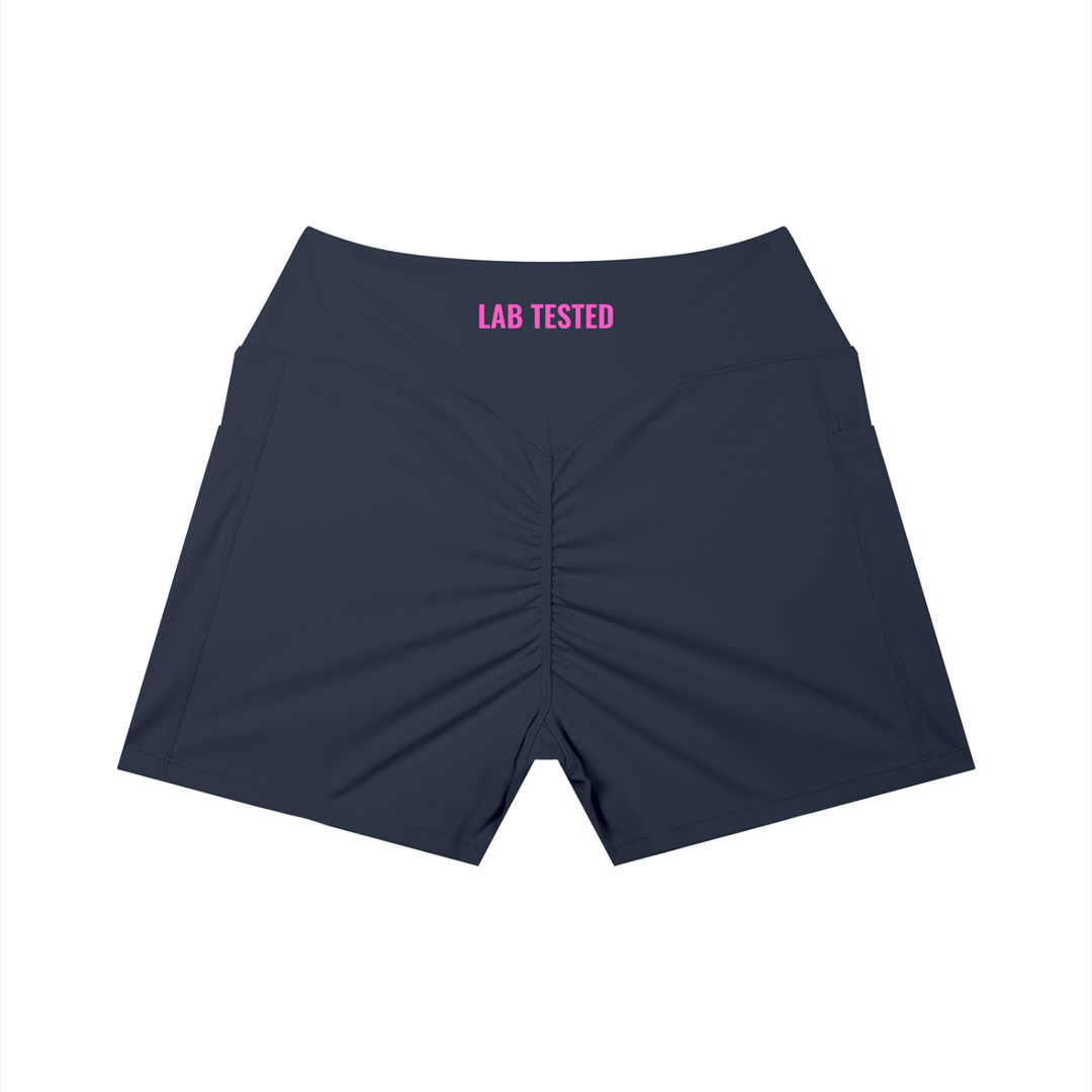 LABORATORY Women’s Pocket Yoga Shorts - PNK