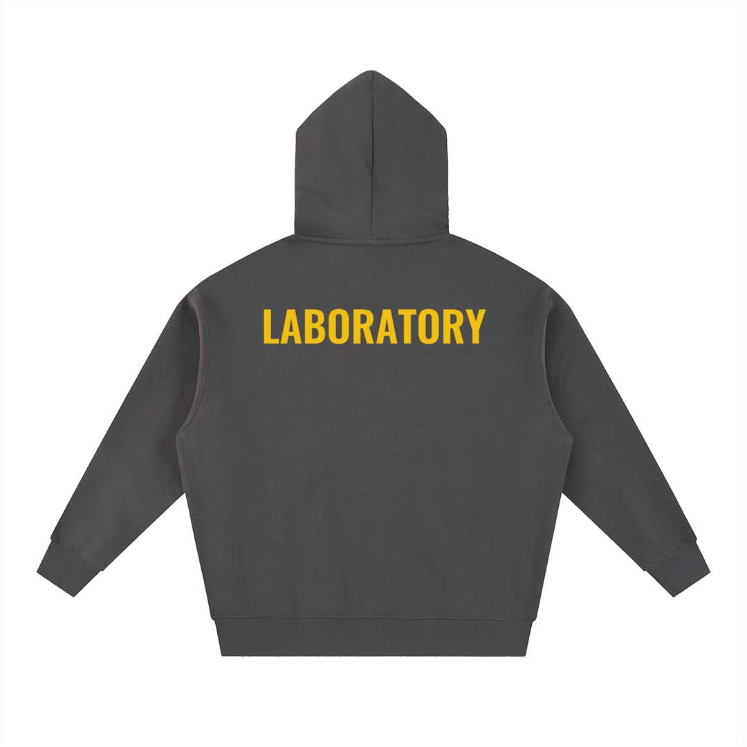 LABORATORY - Essential Oversized Fleece Boxy Hoodie ( Classic )